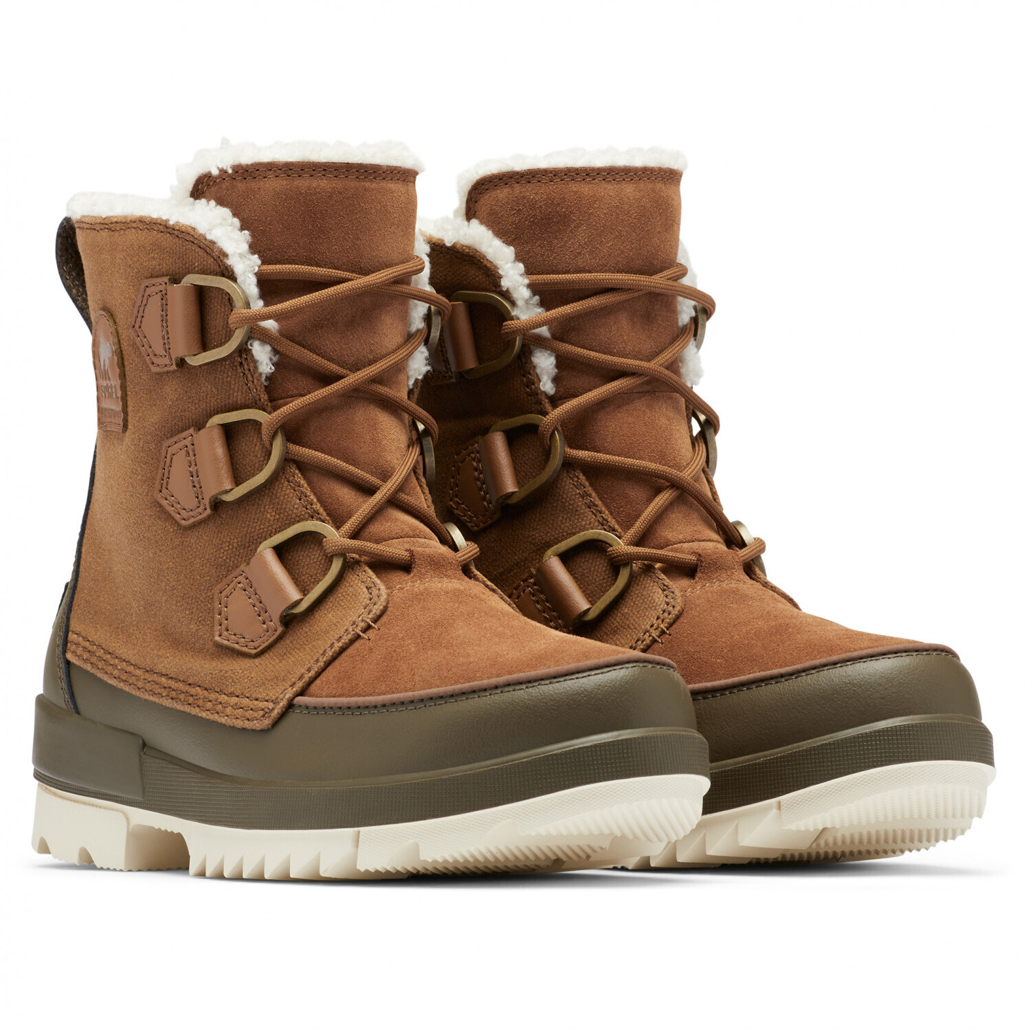

Зимние ботинки Sorel Women's Torino II, цвет Velvet Tan/Olive Green
