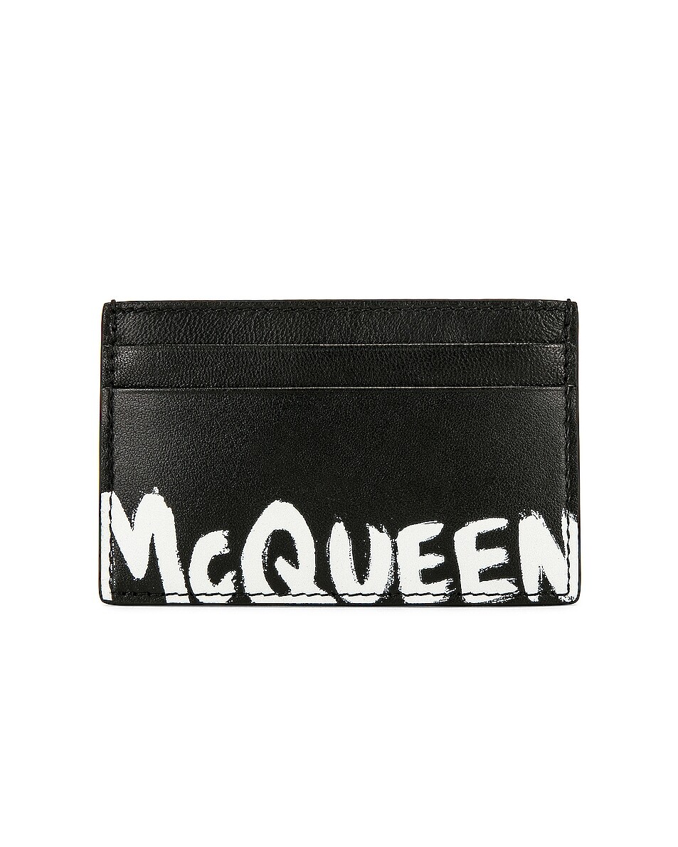 

Картхолдер Alexander Mcqueen, цвет Black & White