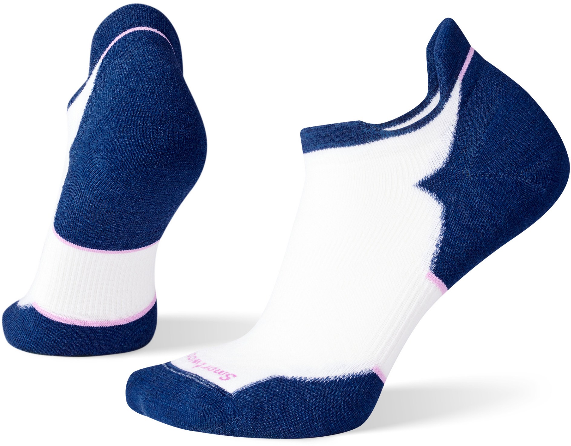 Носки до щиколотки Performance Run Targeted Cushion — женские Smartwool, белый носки для бега smartwool performance run zero cushion low ankle цвет light gray