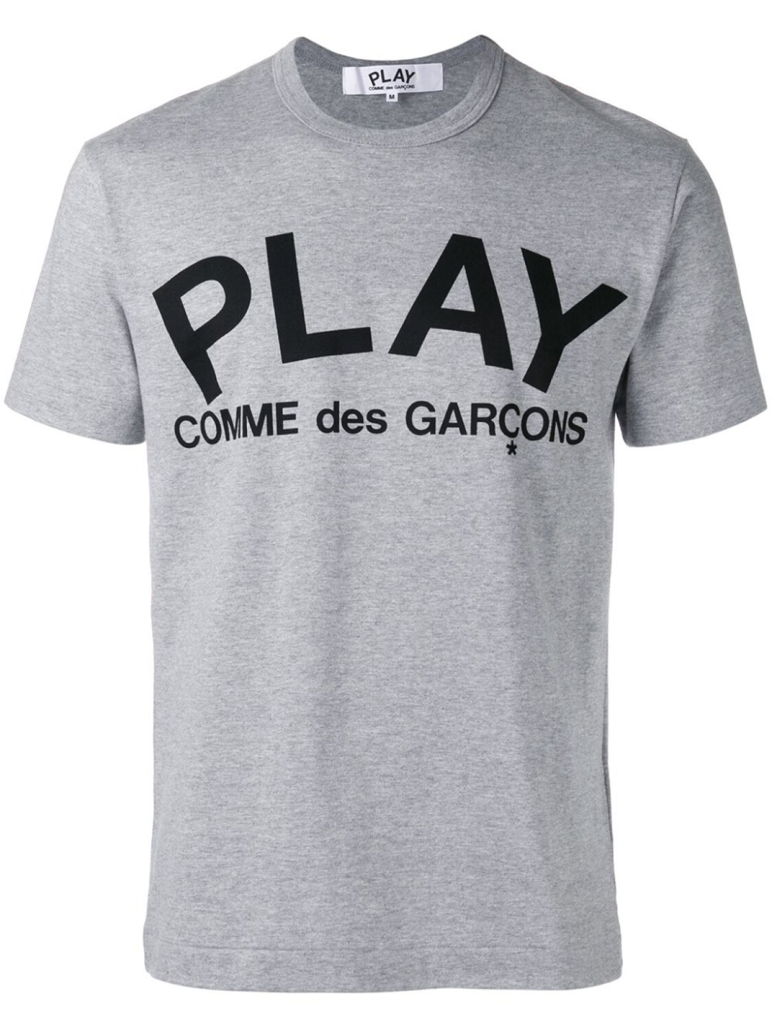 

Футболка с логотипом Comme Des Garçons Play, серый