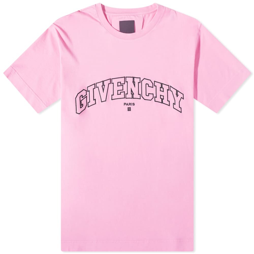 

Футболка с вышитым логотипом Givenchy College