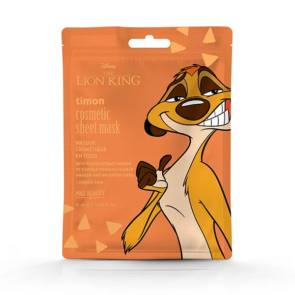 

Увлажняющая маска для лица Timon The Lion King Mad Beauty, 1 UD