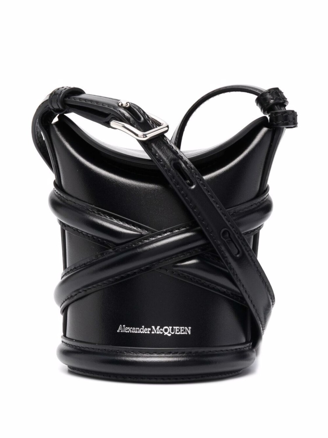 

Alexander McQueen сумка через плечо The Curve Mini, черный