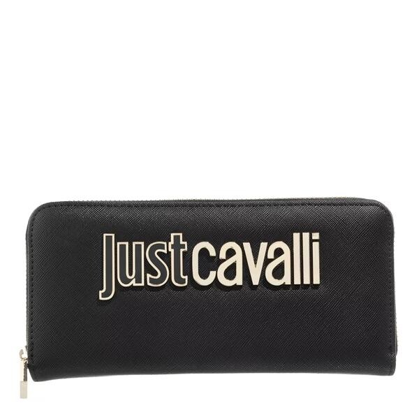 

Кошелек range b metal lettering sketch 9 wallet Just Cavalli, черный