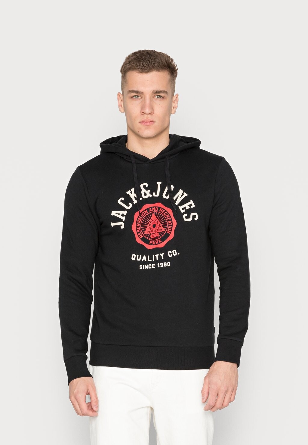 

Толстовка с капюшоном Jack & Jones, черный