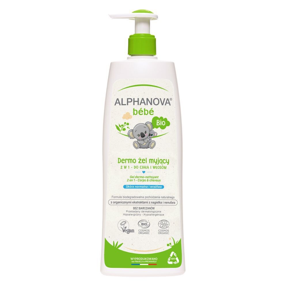 

Дермо-гель очищающий детский Alphanova Bebe, 500 мл