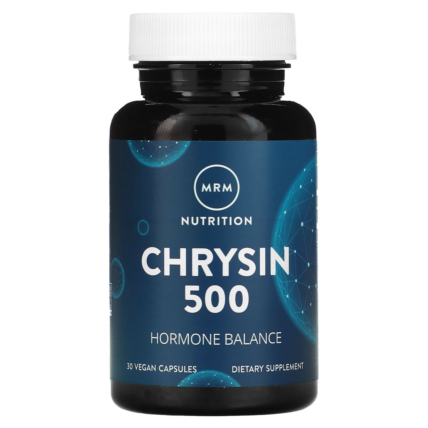 

Nutrition, хризин 500, 30 веганских капсул, MRM Nutrition