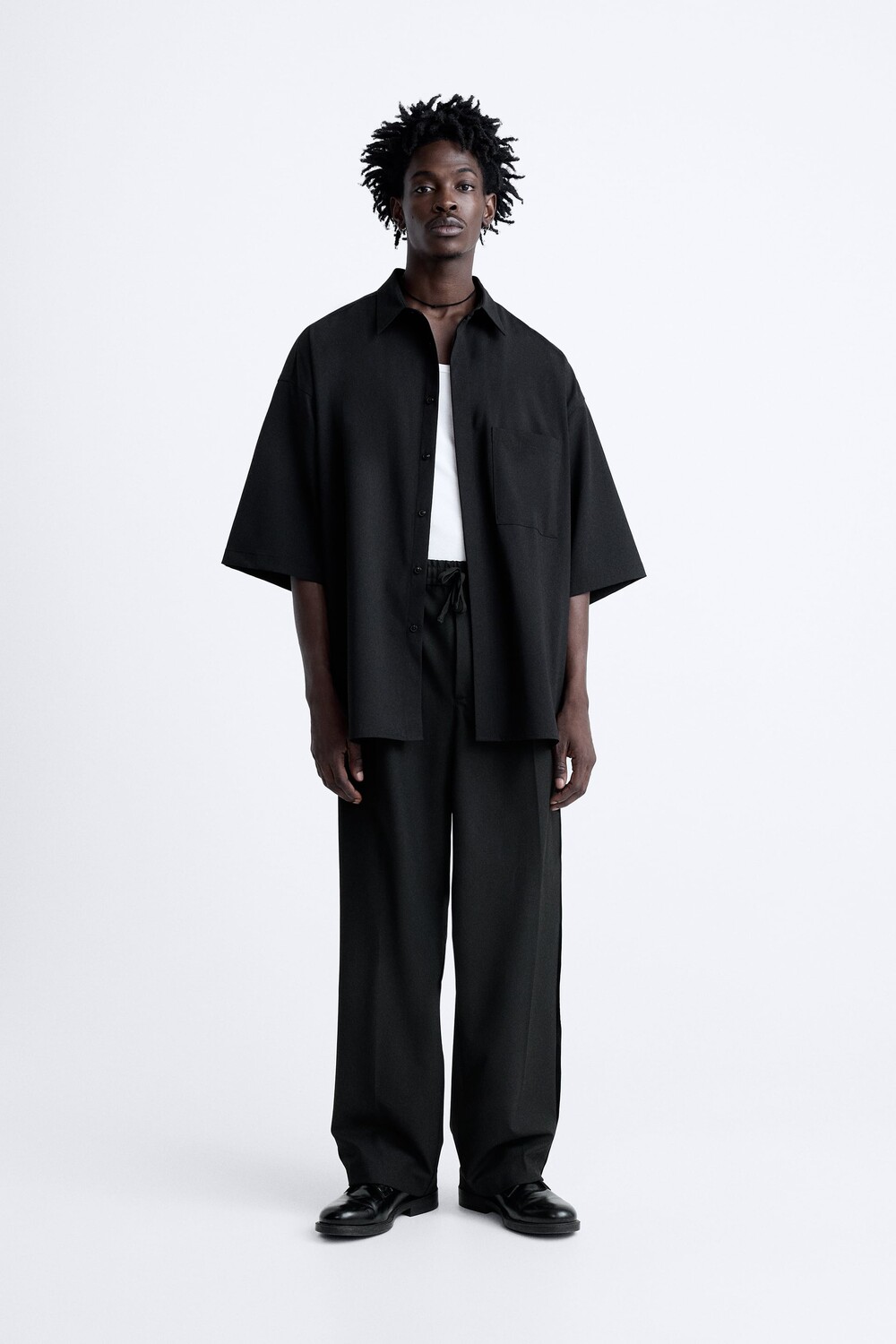 

Коробка рубашка Zara, черный