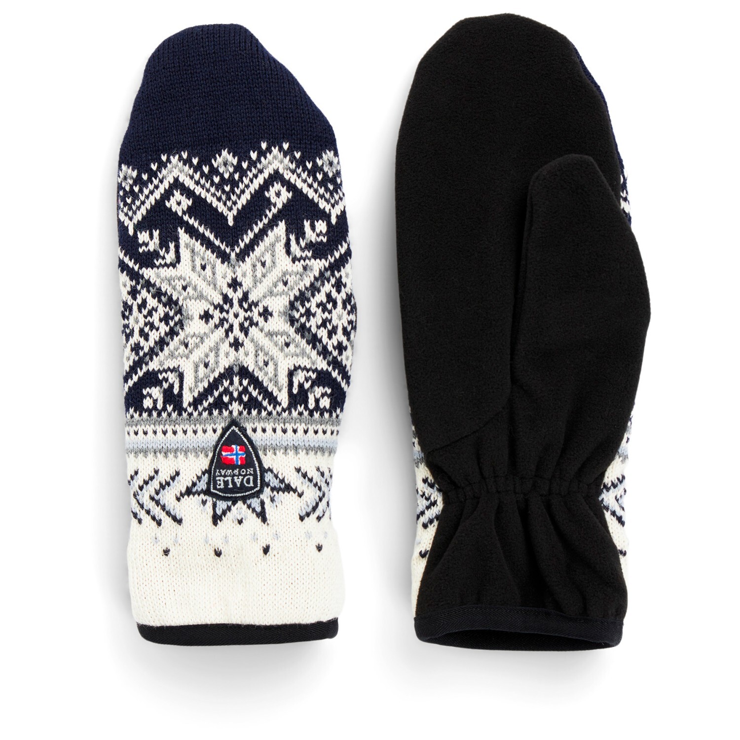 

Перчатки Dale Of Norway Vail Polar Mittens, цвет Off White/Marine/Midnight Navy