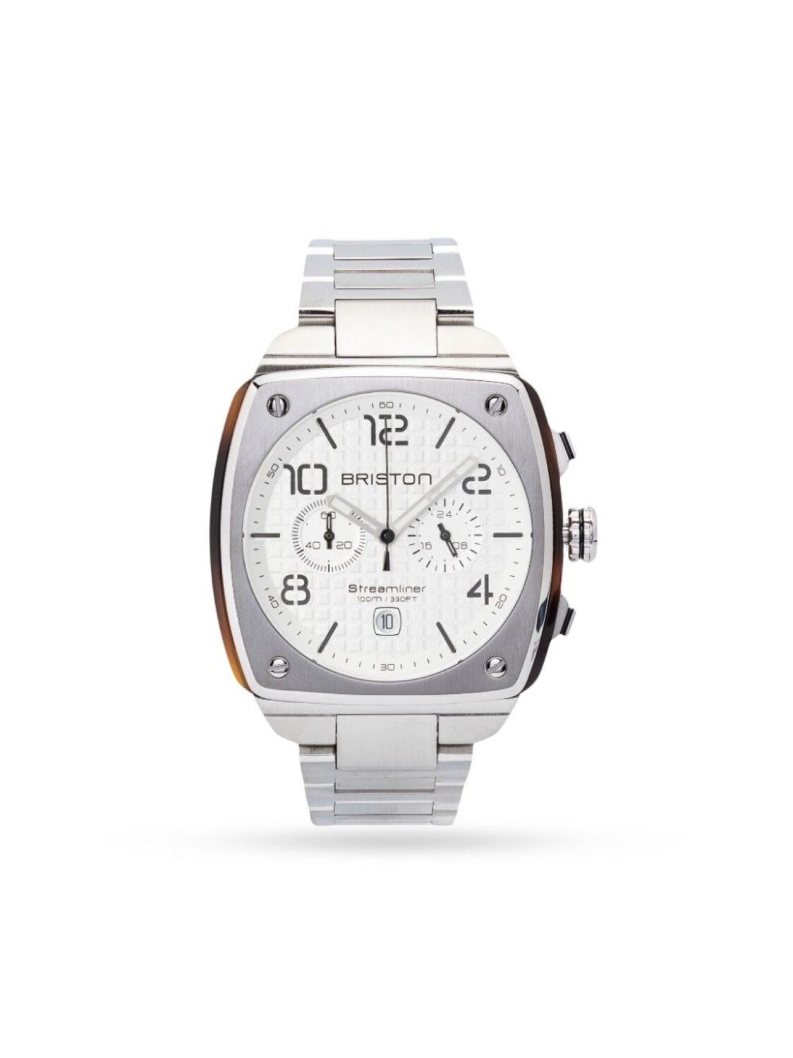 

Наручные часы Streamliner Urban Chrono 42 мм Briston, белый
