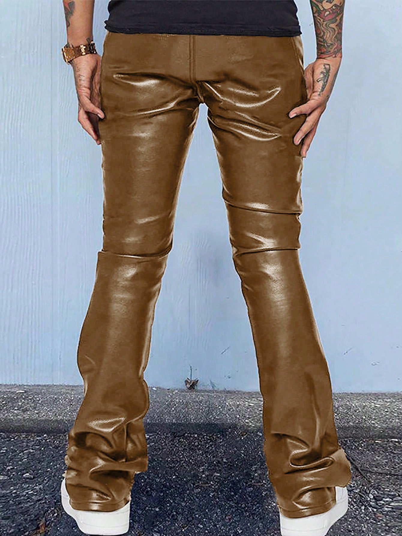 Мужские брюки с карманами и клапанами Manfinity EMRG, коричневый