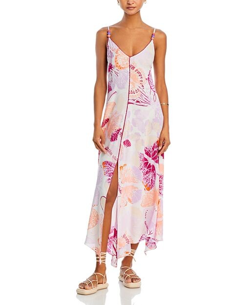 

Платье макси Bessie Poupette St. Barth, цвет Pink