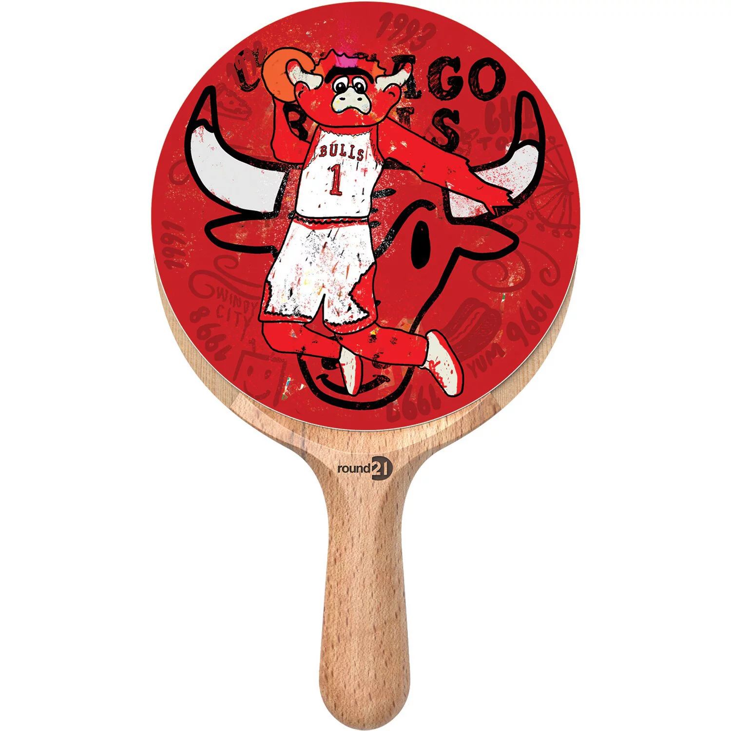 Ракетка для настольного тенниса Chicago Bulls Unbranded спортивный инвентарь atemi ракетка для настольного тенниса 300 cv