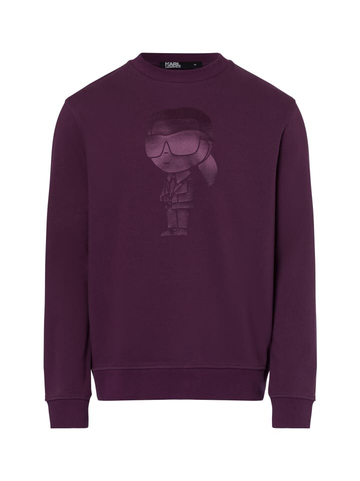 

Толстовка Karl Lagerfeld, цвет aubergine