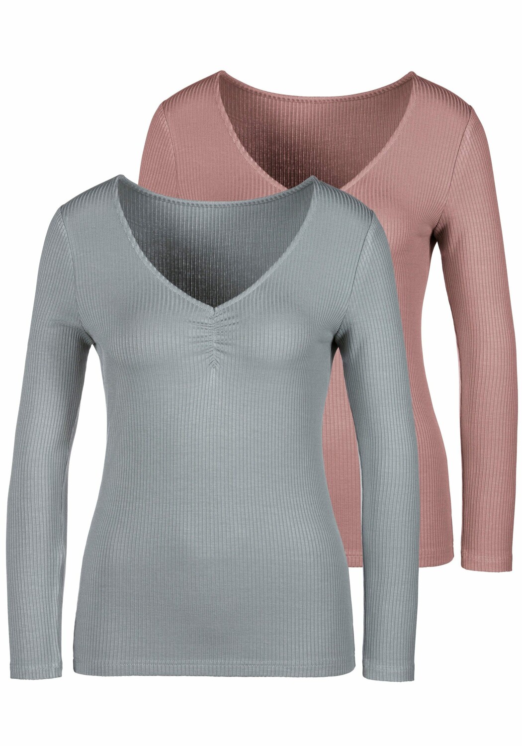 

Рубашка LASCANA, цвет mauve, mint