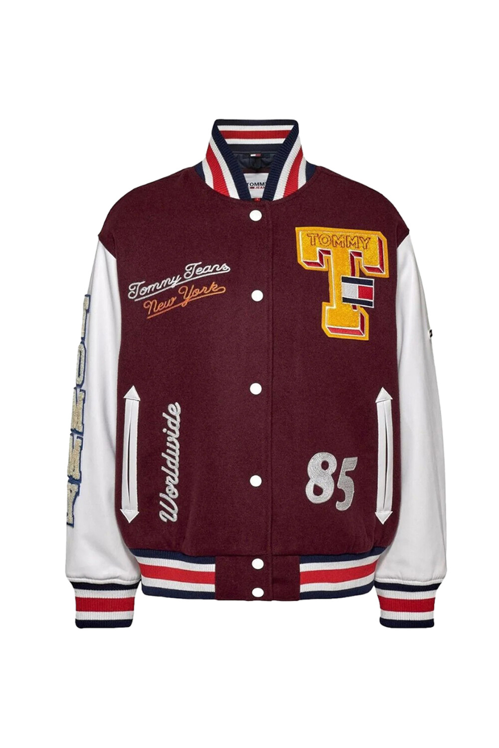 

Зимняя куртка - Бордовый - Куртки-бомберы Tommy Hilfiger