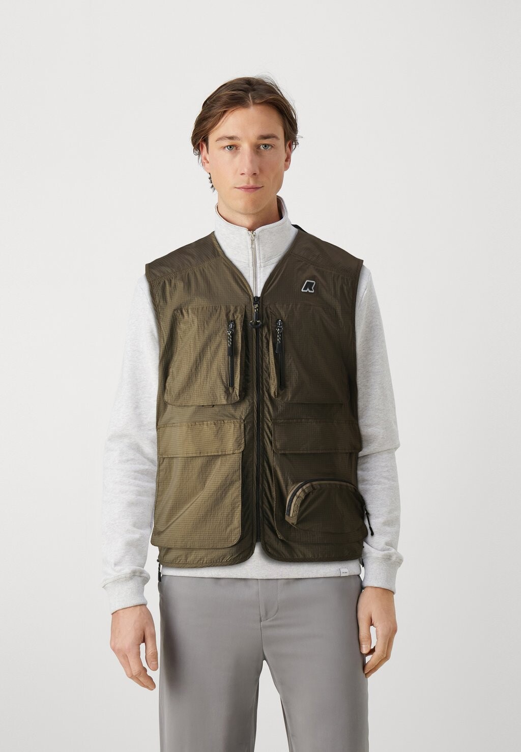 

Жилет ALLOS UNISEX K-Way, коричневый, Серый
