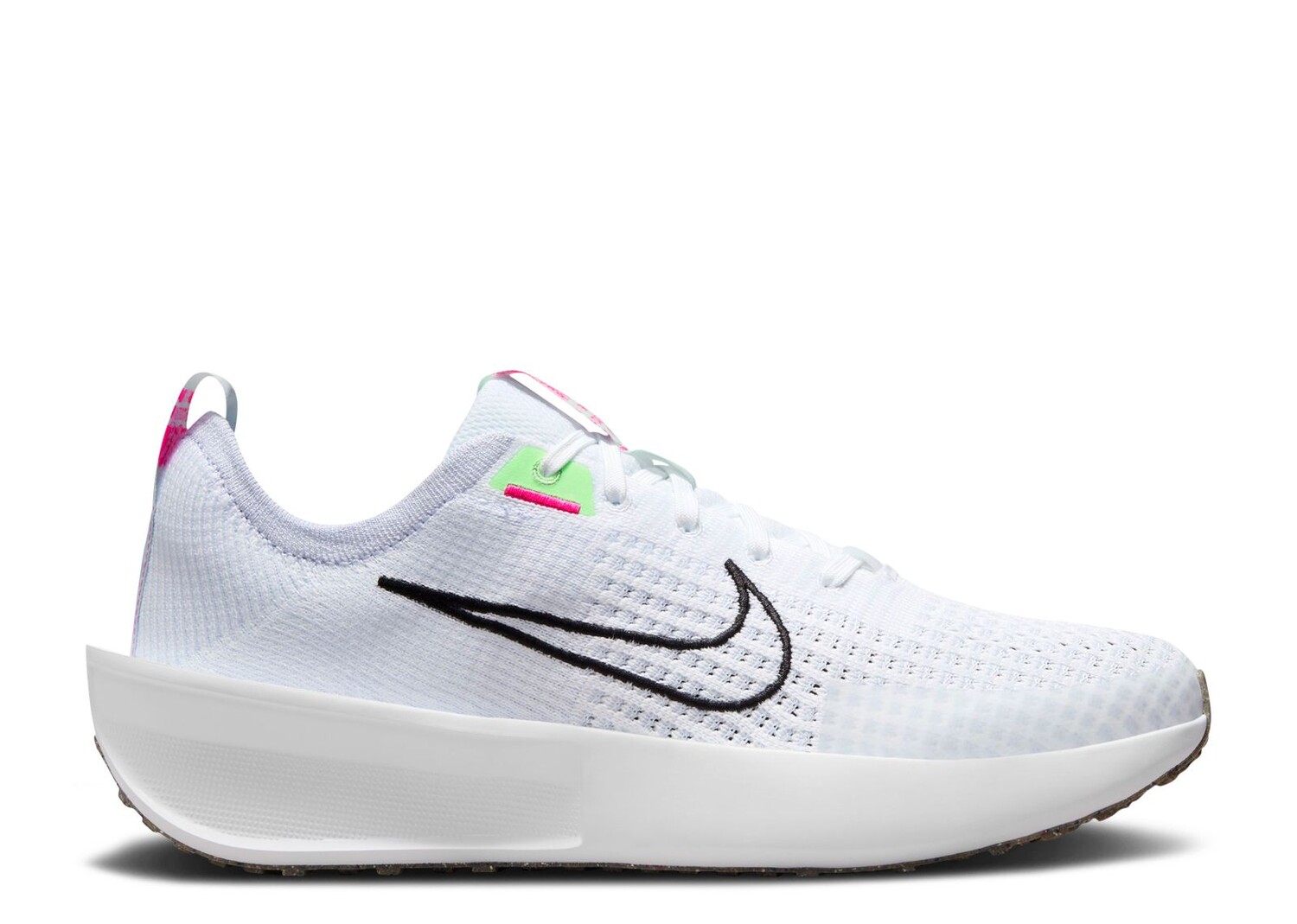 

Кроссовки Nike Wmns Interact Run 'White Black Green', белый