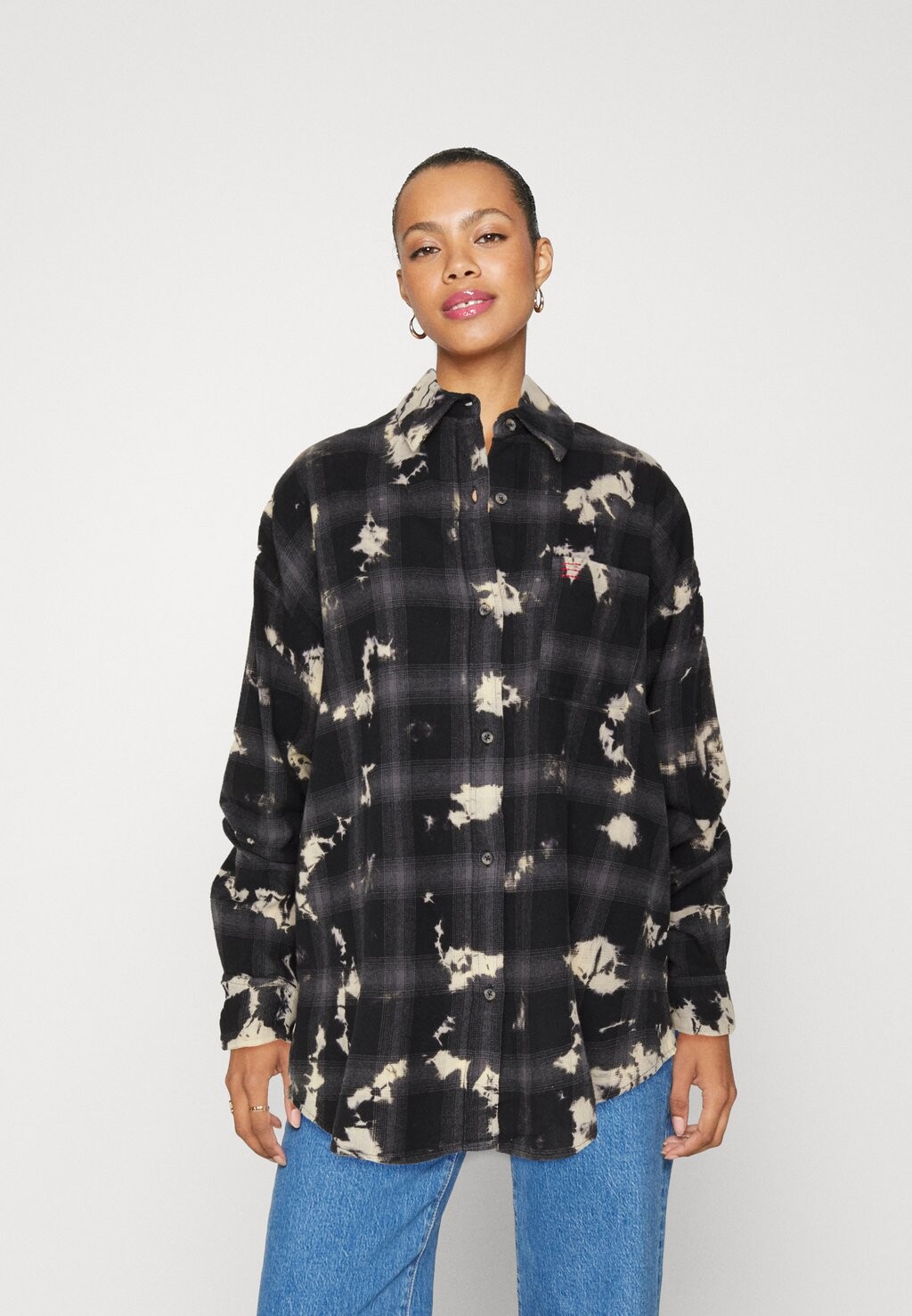 

Рубашка BDG Urban Outfitters СЭДИ, цвет dark oil