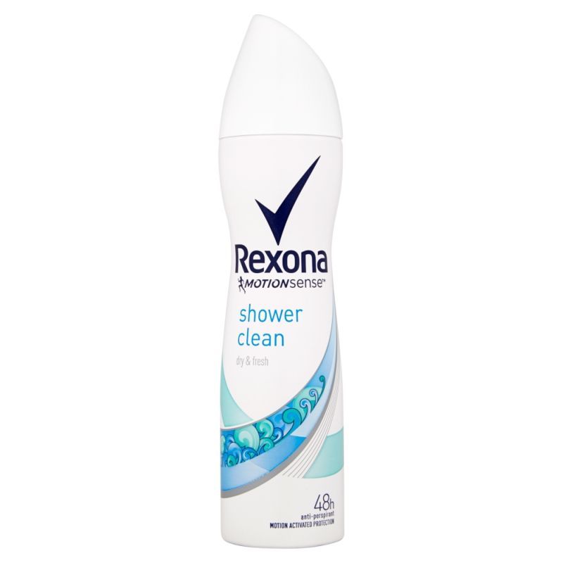Rexona MotionSense Shower Clean антиперспирант для женщин, 150 ml
