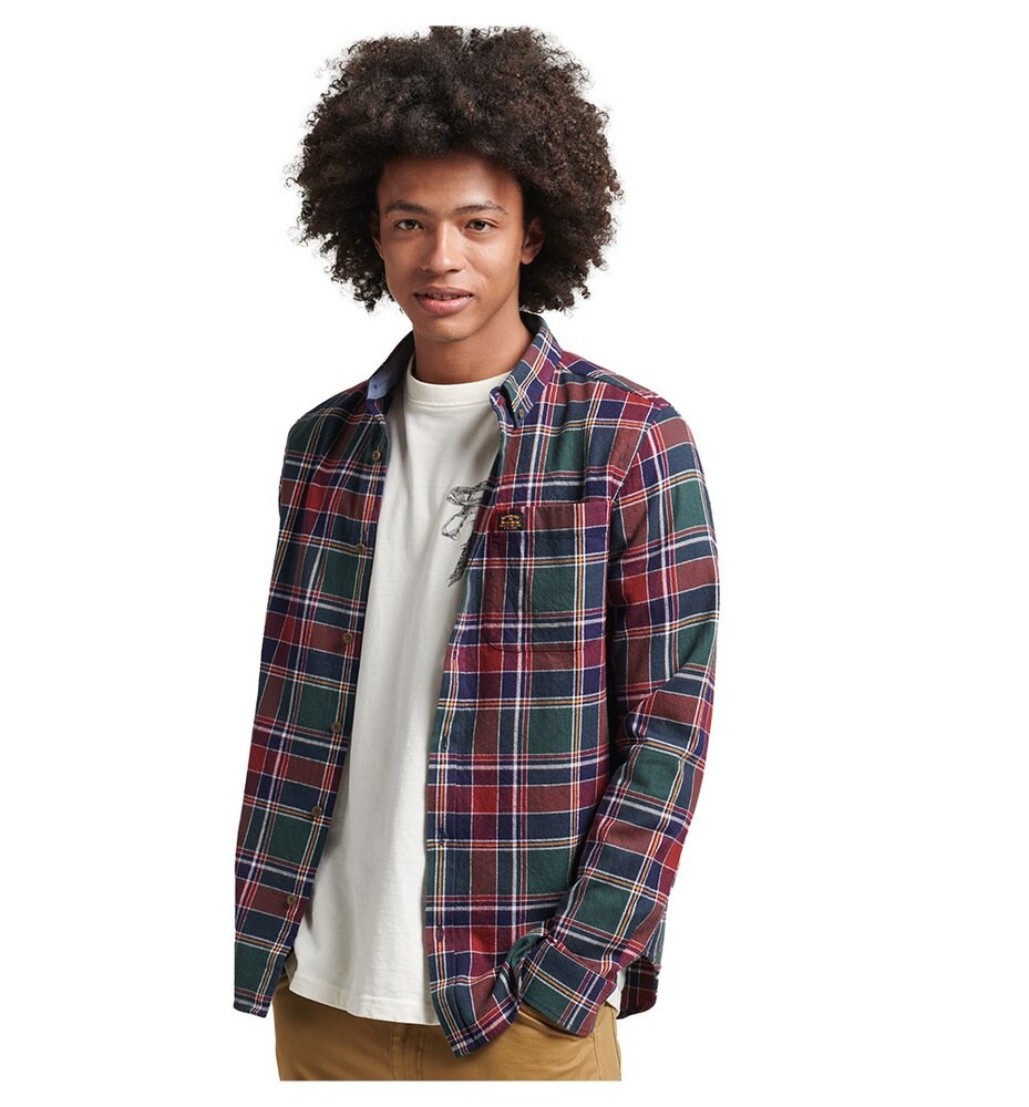 

Рубашка Superdry Vintage Lumberjack, красный