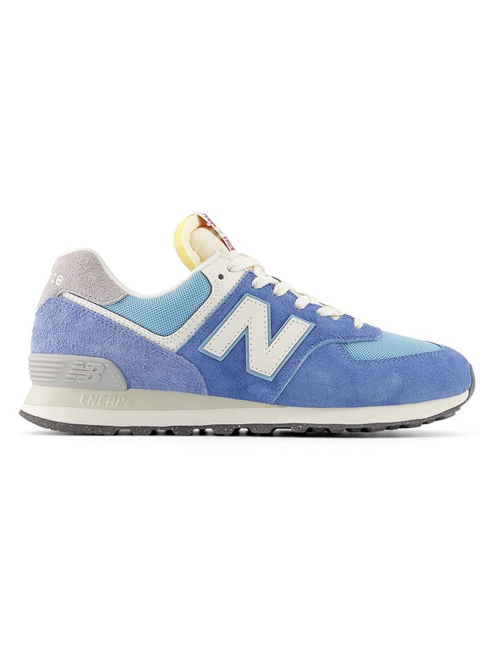 

Низкие кроссовки New Balance Leder U574, цвет blau/hellblau