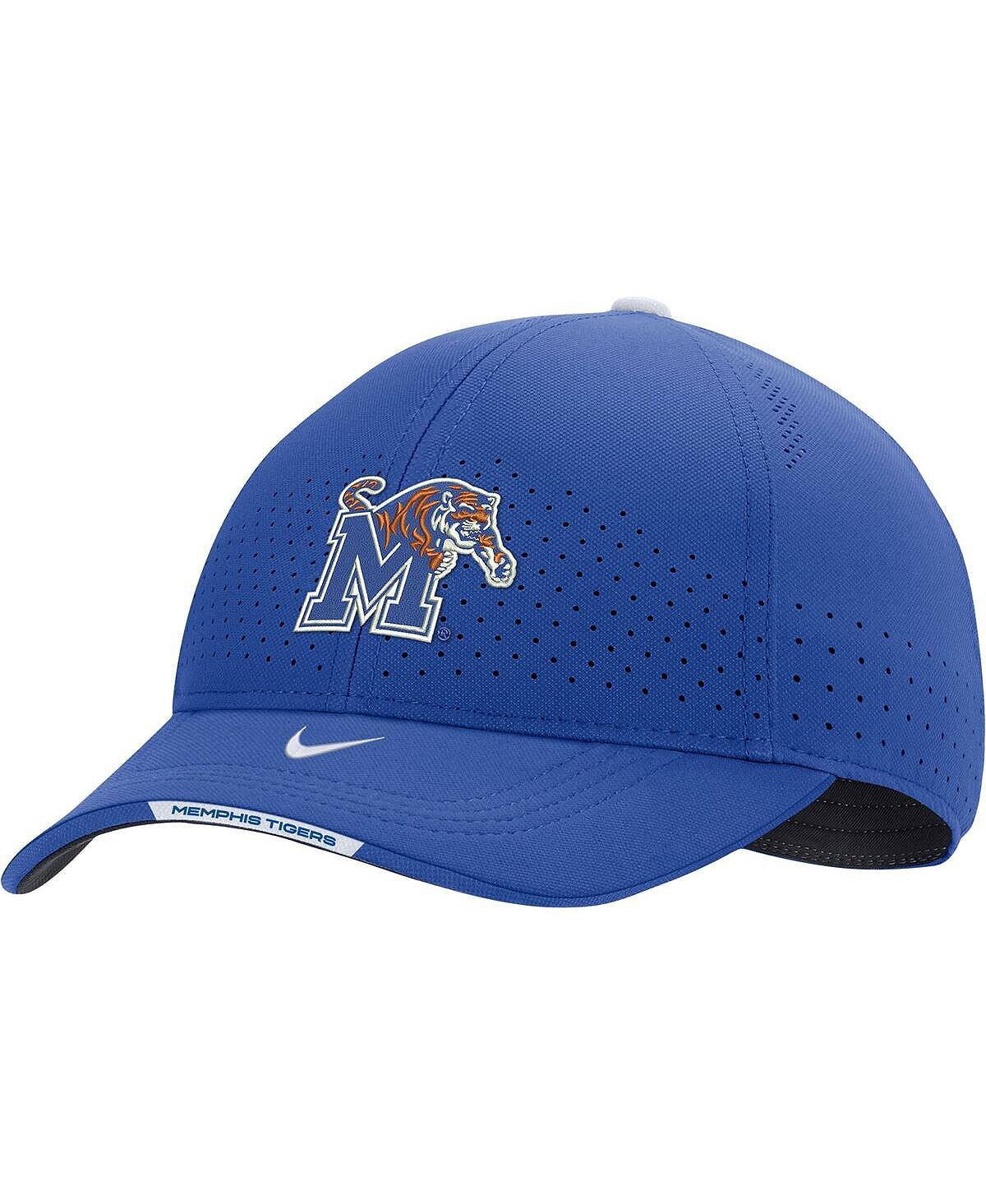 

Мужская гибкая кепка с логотипом Royal Memphis Tigers 2022 Sideline Classic99 Swoosh Performance Nike
