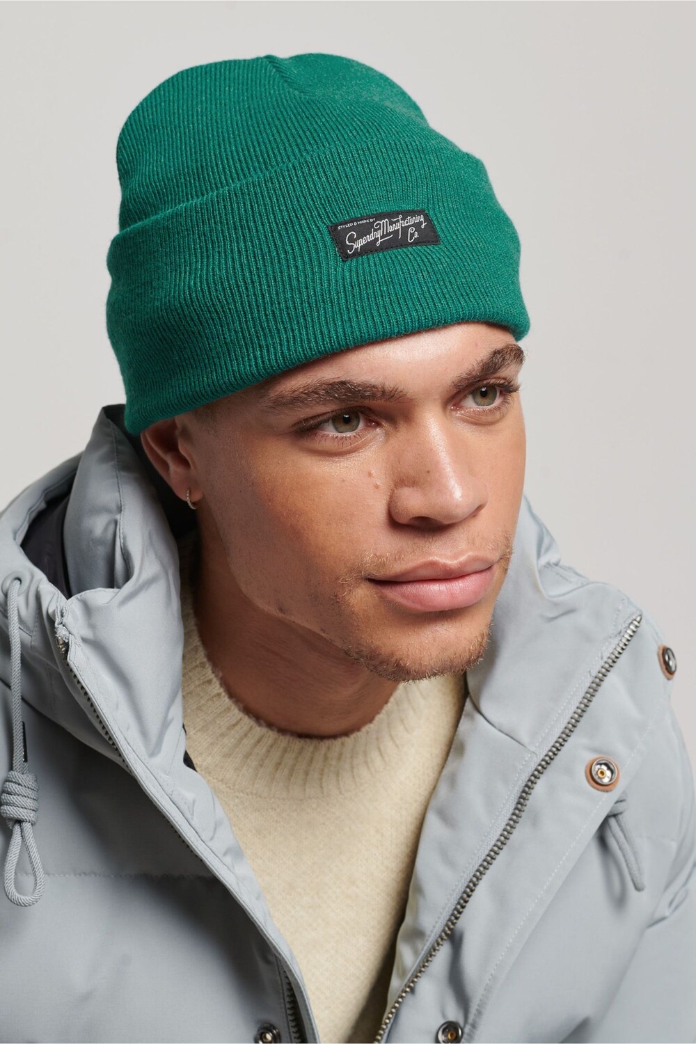 

Базовая шапка с логотипом Superdry, зеленый