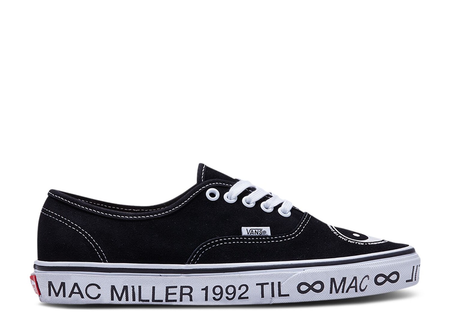 

Кроссовки Vans Mac Miller X Authentic 'Swimming', черный