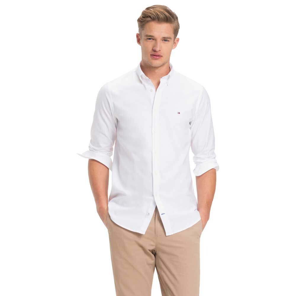 

Рубашка Tommy Hilfiger Core Stretch Slim Oxford, белый