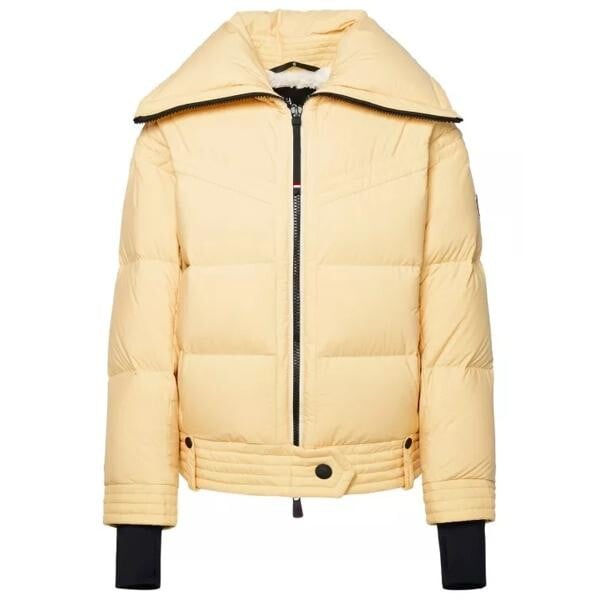 

Куртка 'chapelets' cream nylon blend down jacket Moncler, бежевый