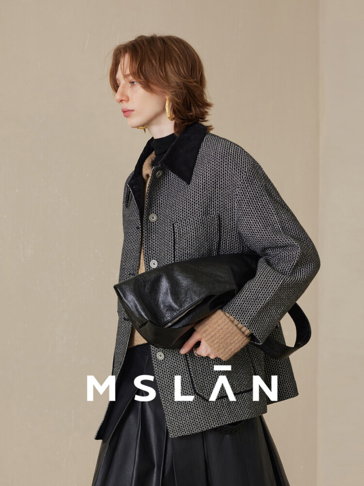 

Куртка Mslan с длинными рукавами, черный