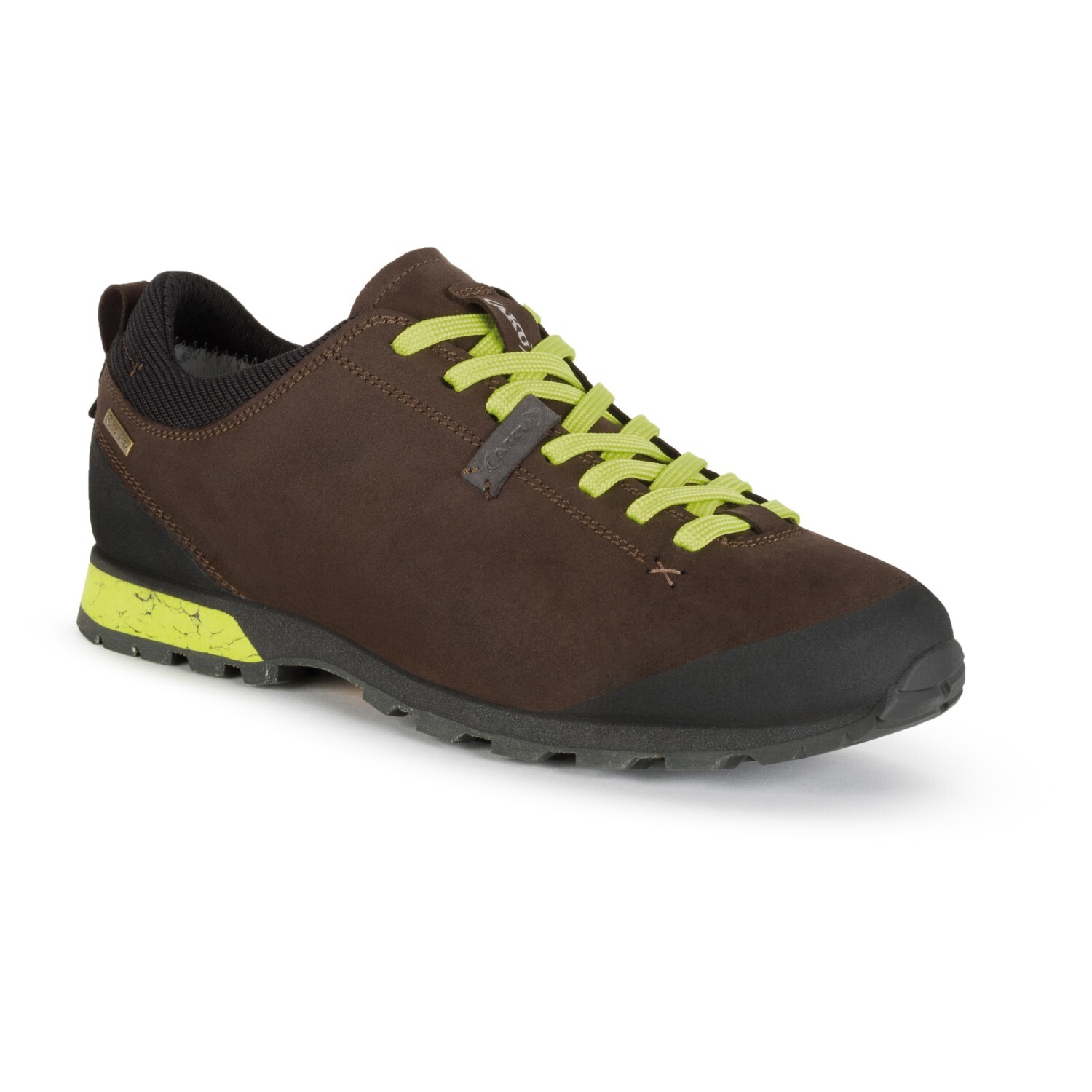 

Повседневная обувь Aku Bellamont 3 V L GTX, цвет Earth Brown/Lime, Коричневый