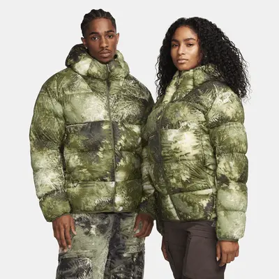

Куртка Nike ACG "Lunar Lake" Puffer Therma-FIT ADV Loose Hooded Jacket, цвет Oil Green/Medium Olive