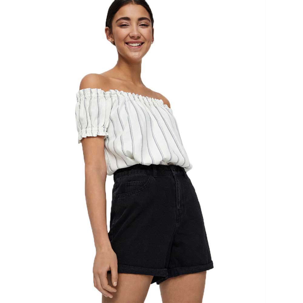 

Джинсовые шорты Vero Moda Nineteen High Waist Loose Mix, черный