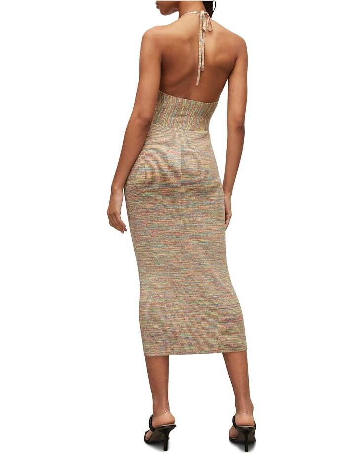 

Платье AllSaints Toni Rainbow Dress, цвет Green Multi