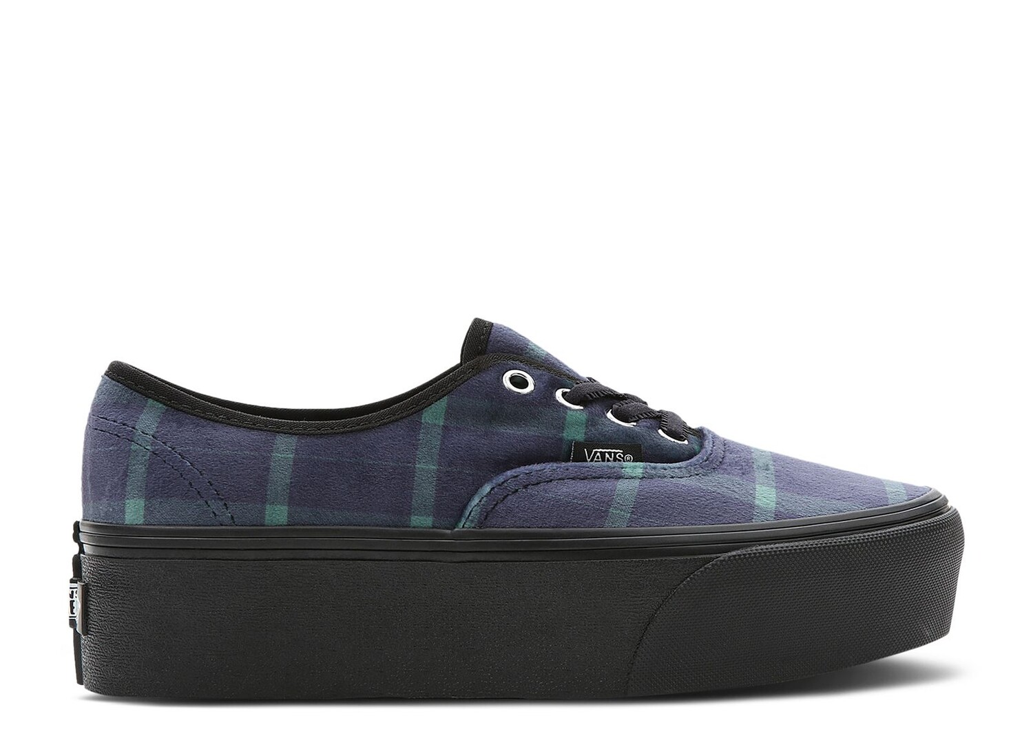 

Кроссовки Vans Authentic Stackform 'Velvet Plaid - Green Black', зеленый