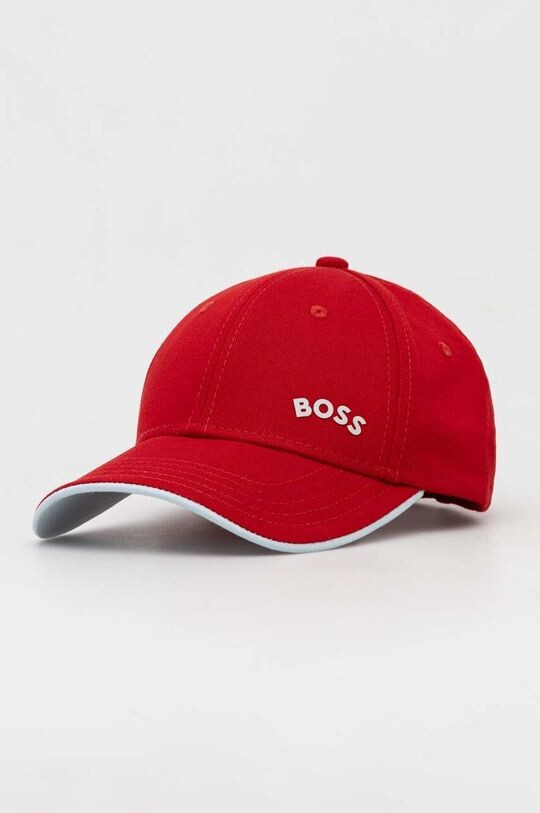 

Бейсболка из хлопка BOSS GREEN Boss Green, красный