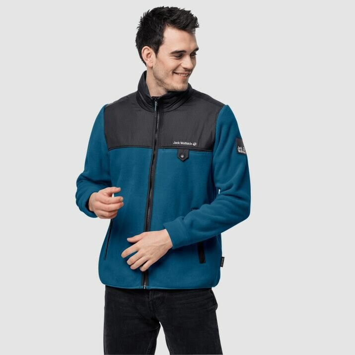 

Флис Jack Wolfskin DNA Grizzly, синий