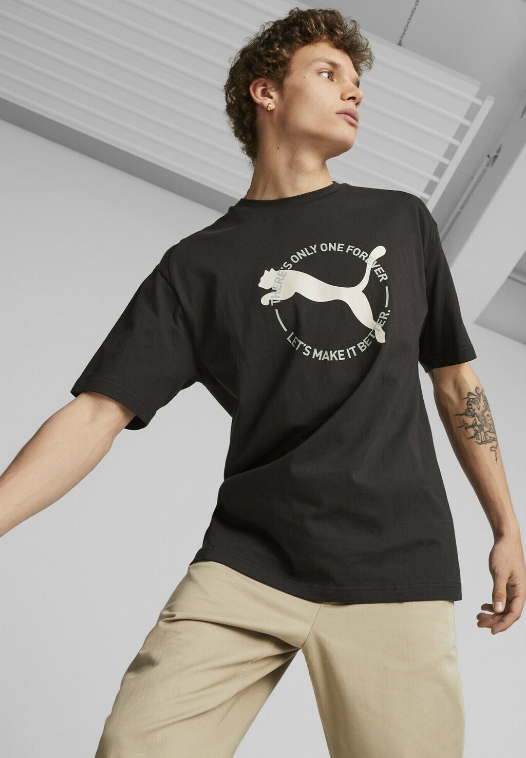 

Футболка с принтом BETTER SPORTSWEAR Puma, черный