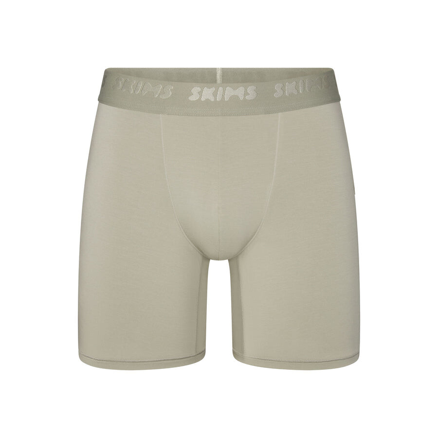 

Мужские 5" боксеры SKIMS Skims Stretch, цвет Talc