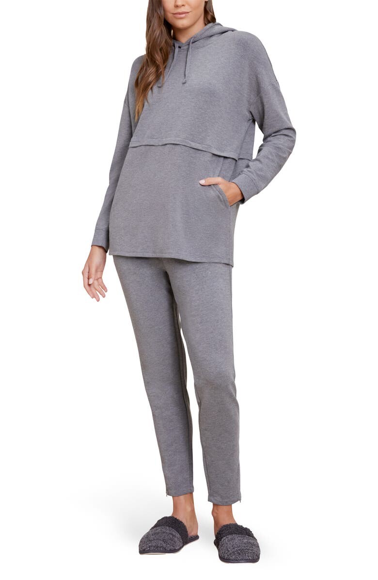 

Пуловер с капюшоном Fleece Luxe BAREFOOT DREAMS