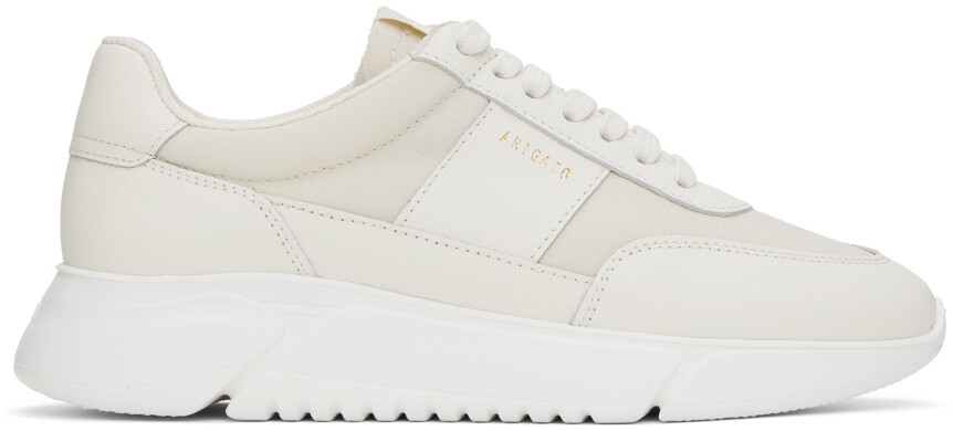 

Бежевые винтажные кроссовки Genesis Axel Arigato, цвет Beige/White