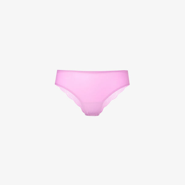 

Трусики танга из эластичной ткани soft stretch Chantelle, цвет rosebud
