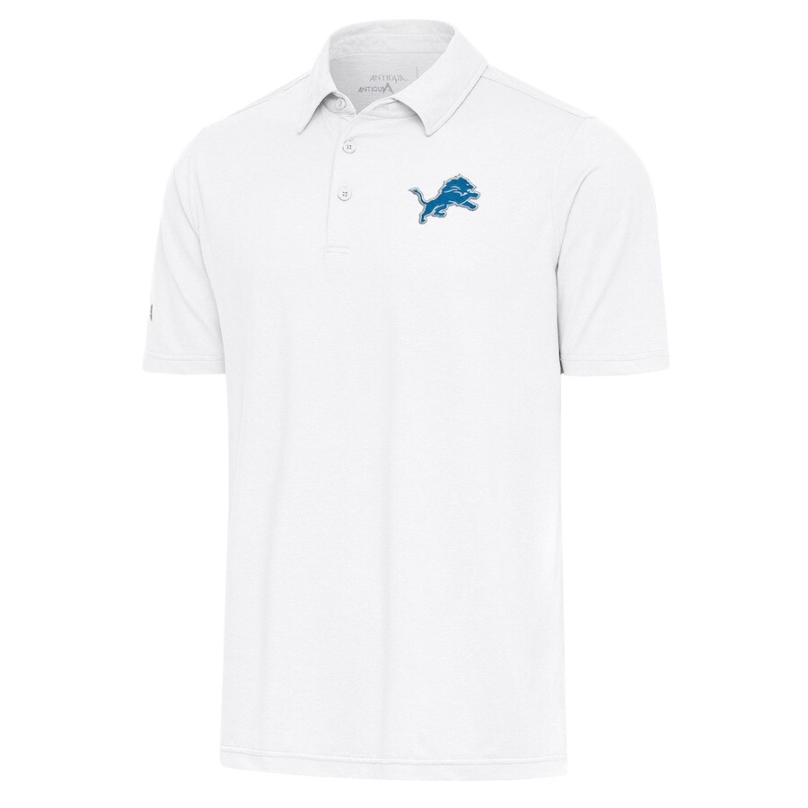 

Поло с коротким рукавом Antigua Detroit Lions, белый