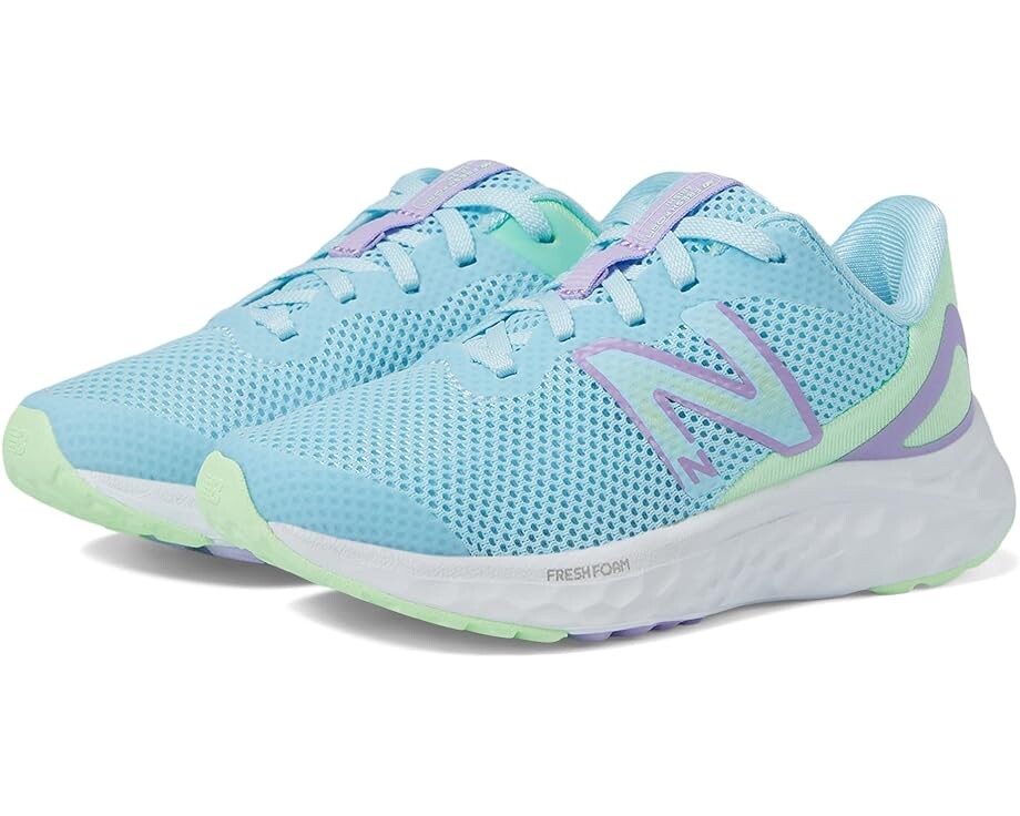 Кроссовки New Balance Fresh Foam Arishi v4, цвет Blue/Green Aura