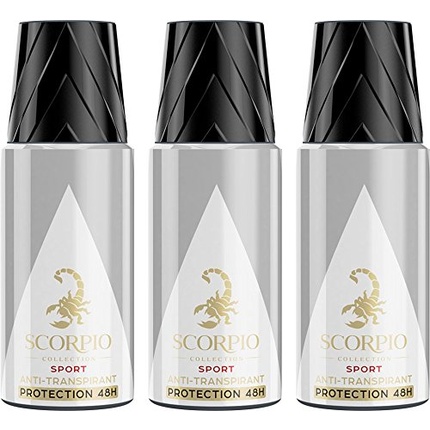 цена Спортивный дезодорант «Скорпион Коллекция» 150 мл — 3 шт. Scorpio 60