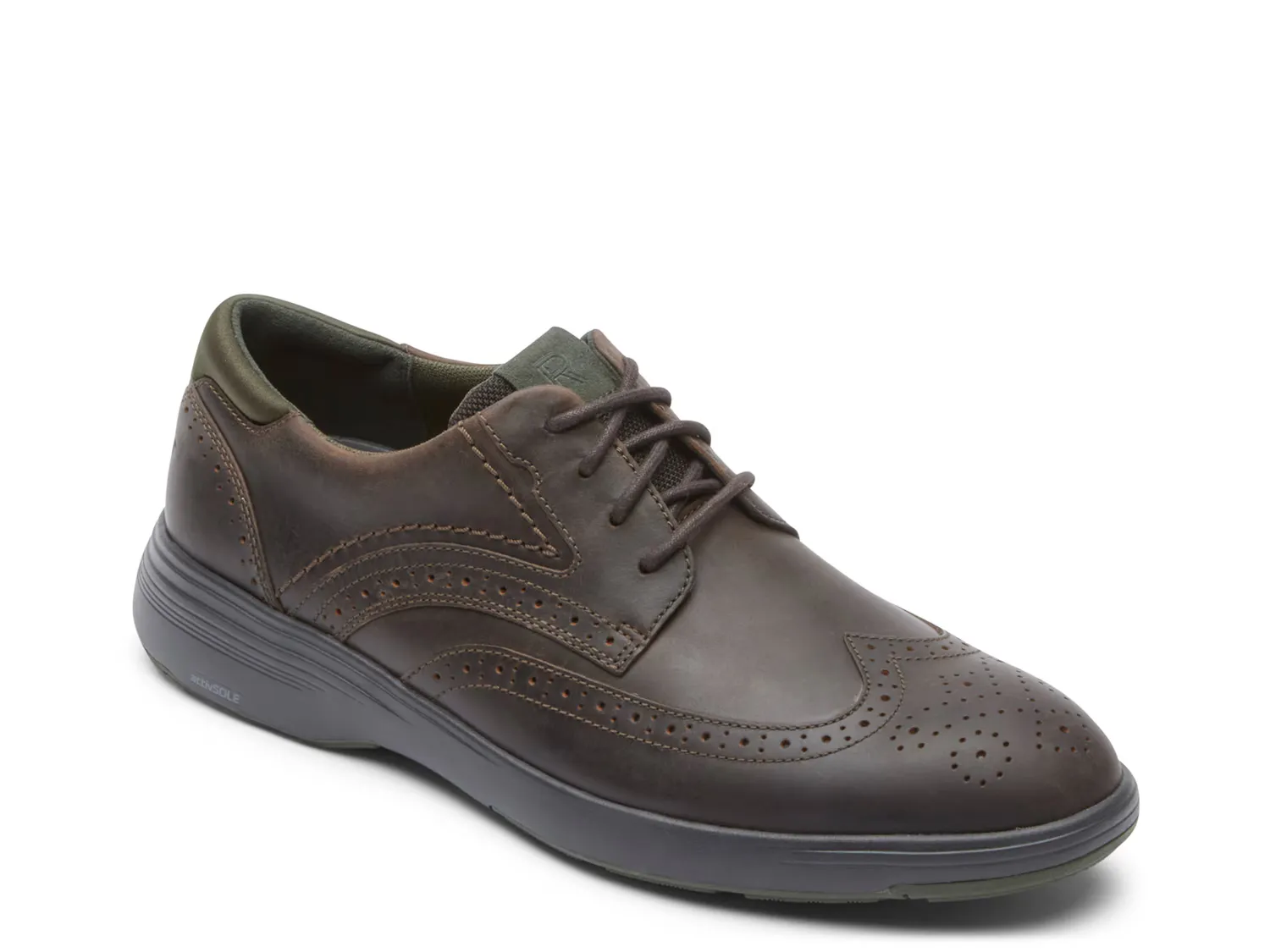 

Кроссовки Noah Wingtip Oxford Rockport, темно-коричневый
