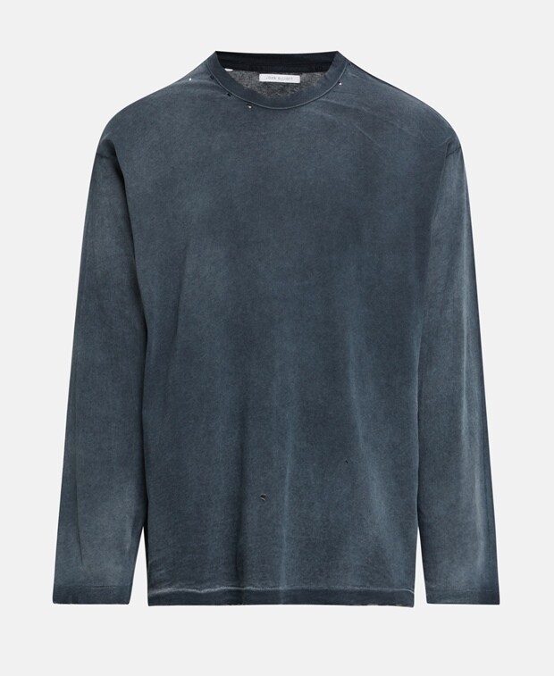 

Топ с длинными рукавами John Elliott, цвет Slate Blue