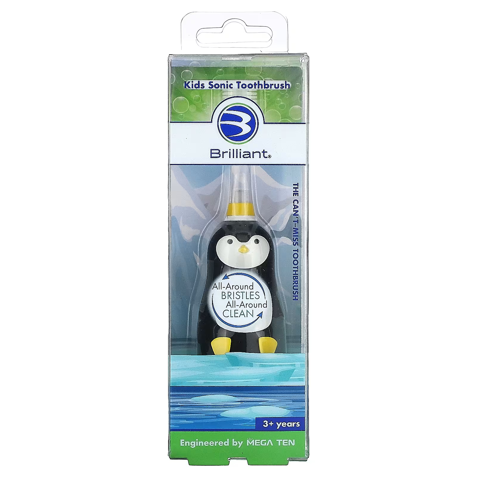 цена Зубная щетка Penguin 1 Sonic Baby Buddy Brilliant Kids Sonic для детей